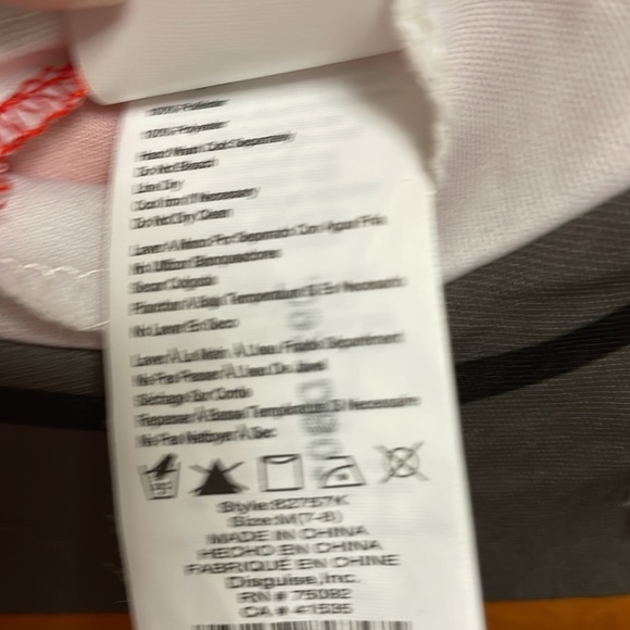 Red Ranger Dino Super Charge Classic Costume, Medium (7-8) New - Picture 15 of 17